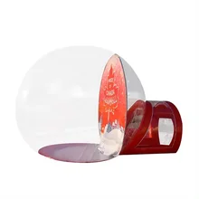 large christmas inflatable snow globe outdoor decoration for advertising giant snow globe inflatable transparent