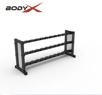 RDR004-A   Three level commercial dumbbell stand