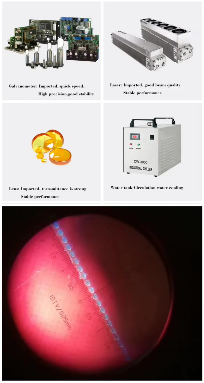3D Dynamic Focus Double Head CO2 & RF Laser Tube Easy Tearing Line for Packaging Industry Supported File Formats AI PLT BMP