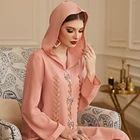 2021 Dubai Latest Designs Ethnic Islamic Clothing Long Simple Abaya Women Muslim Dress