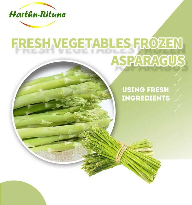 product high quality iqf frozen fresh asparagus frozen vegetables for wholesale 10kg per carton-1
