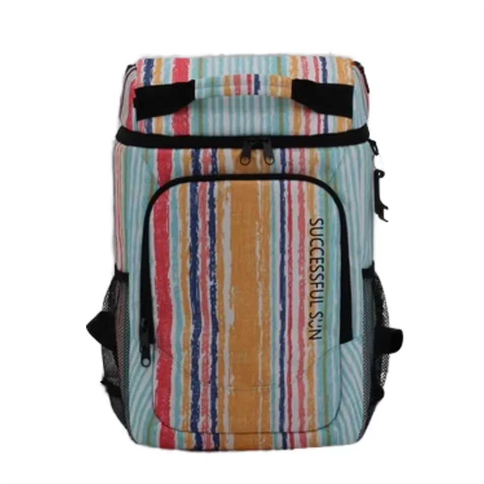 product wholesale custom logo large capacity waterproof thermal cooler bag portable fashionable insulated outdoor lunch picnic camping-2