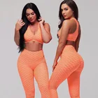 Sport Suit Ladies Sport Workout Women Sets Fabric Seamless Plus Size Yoga Suit Set Gym Wear