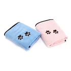 Towel Dog Manufacturer Wholesale Fiber Pet Towel Bath Pet Dog Towel For Dog