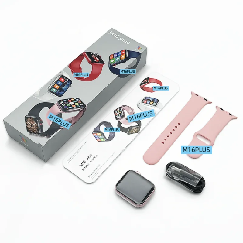 Reloj Inteligente M16 Plus,Serie 7,Pk,W26 Pro,Hw22 Plus,Bt,Cargador  Inalámbrico,Fitness,M16 Plus,Novedad - Buy M16 Más Smartwatch,Smartwatch  M16 Plus,M16 Más Smartwatch Product on Alibaba.com