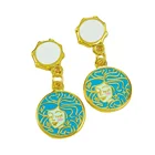 Earring Earrings Earring Earrings Cheap Wholesale Custom Made Zinc Alloy Hard Enamel Stud Earring For Woman
