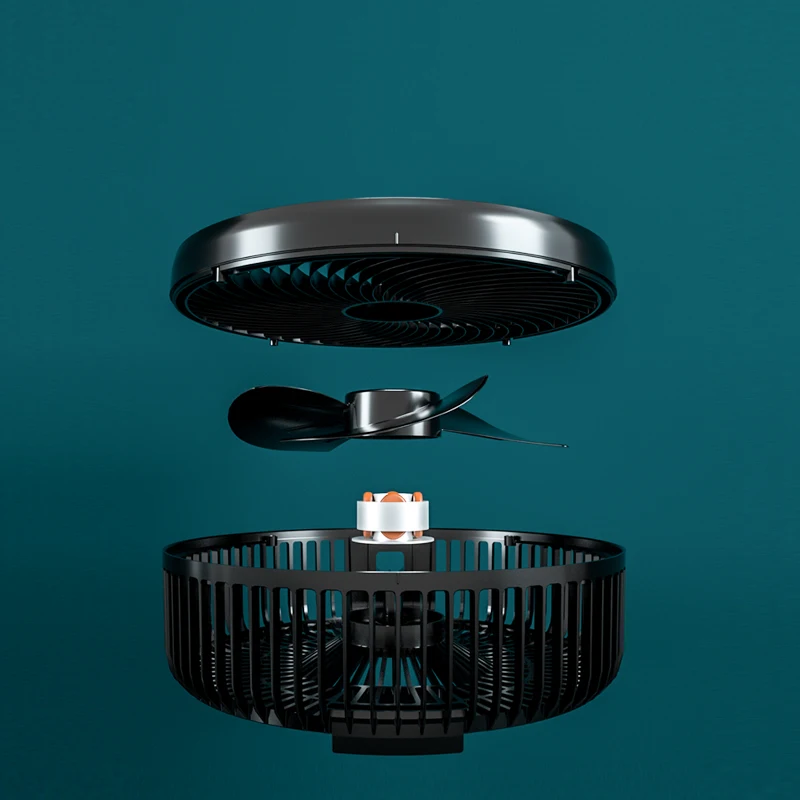 Table Fan, 10", 5V, Battery - detail 14