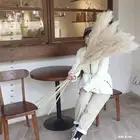 Decoration Wedding Hot Sale Dried Big Pampas Bulrush For Home Decoration And Wedding