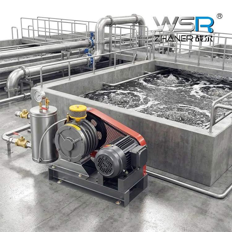 Rotary Air Blower, 4KW, 380V, ISO9001 - detail 8