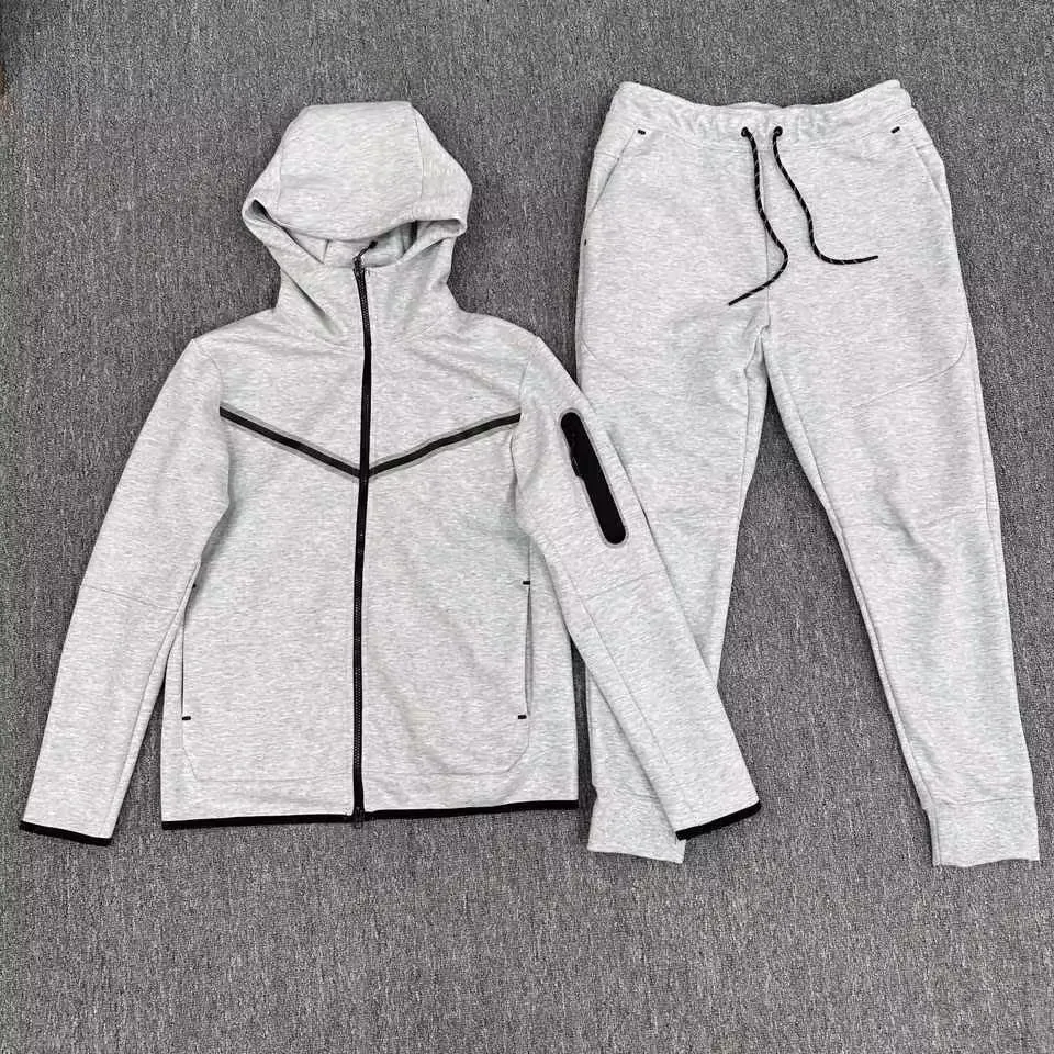 Men's Hooded Athletic Tracksuit Casual 2 Pieces Suits Color Block Hoodies and Sweatpants Set