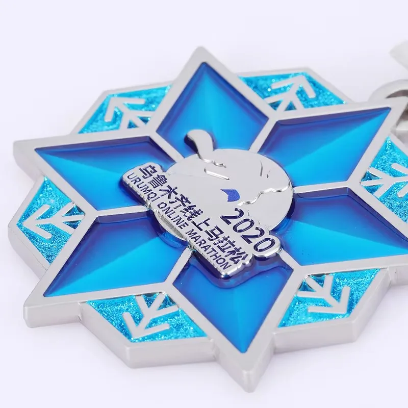 Personalized Design 3d Sports Medals Custom Gold Silver Bronze Championship Awards Medal of Honor details