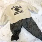 French French Terry Fleece Kids Tops Sport Sweatshirts For Children