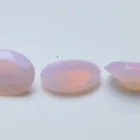 Oval Keliji Factory Wholesale High Quality Oval Shape Opal Pink Color Nano Gems Stone