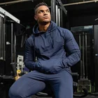 Size Hoodies M-2XL Size Sportwear Cotton Pull Over Jogging Men Tracksuit Sweatshirts Men's Hoodies