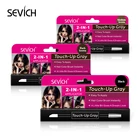 Color Gray Black Dark Brown Medium Brown Sevich Waterproof Hair Color Touch-up Gray Brush Instantly