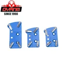 Pad For Best Sale High Quality Universal Aluminium Blue Accelerator Pedal Pad For Sale