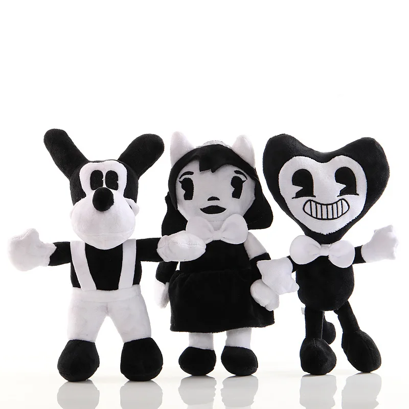 Bendy and the ink machine Plush Boris Dog Alice Doll angel Soft Toy Licensed 
