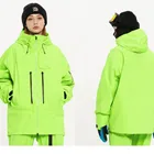 Green Ladie Jacket Jackets Fashion Waterproof Fluorescent Green Luxury Ladie Ski Suit Design Man Winter Jacket Ski