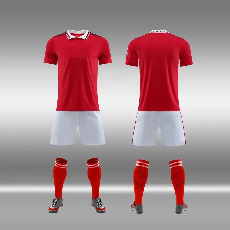 custom sports jerseys football shirt jersey fabric retro soccer jerseys full team set
