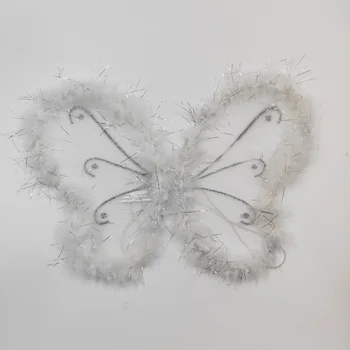 children white fairy wings for costume wholesale handmade angel butterfly wings for kids