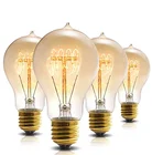 Hot Selling China Vintage Edison Light Bulb C35/A19/ST64/G80/G95/G125/T30 40w 60w