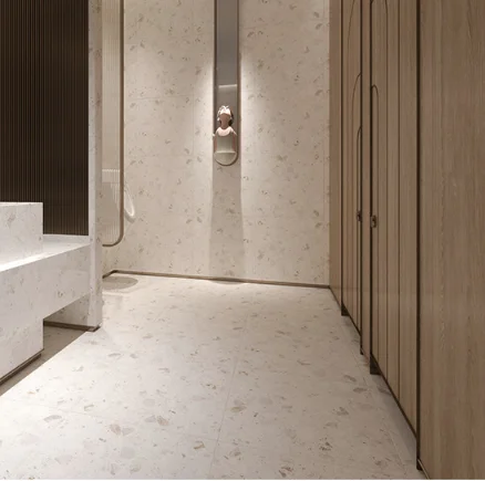 product ydstone modern rose beige artificial marble tiles cut to size for villa exterior staircase wall hotels floors bathrooms malls-10