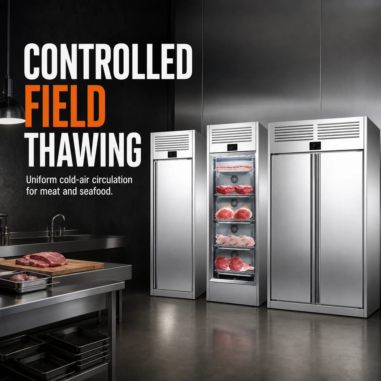 Thawing Equipment, 220 V, Stainless Steel - detail 4