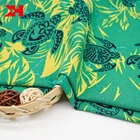 Polynesia Hawaiian Design Tribal Samoan Prints Fabric Custom For Dress
