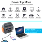 Generator 300WATT Portable Power Mini Generator 220V Power Generator Portable Power Station Battery Generator Solar