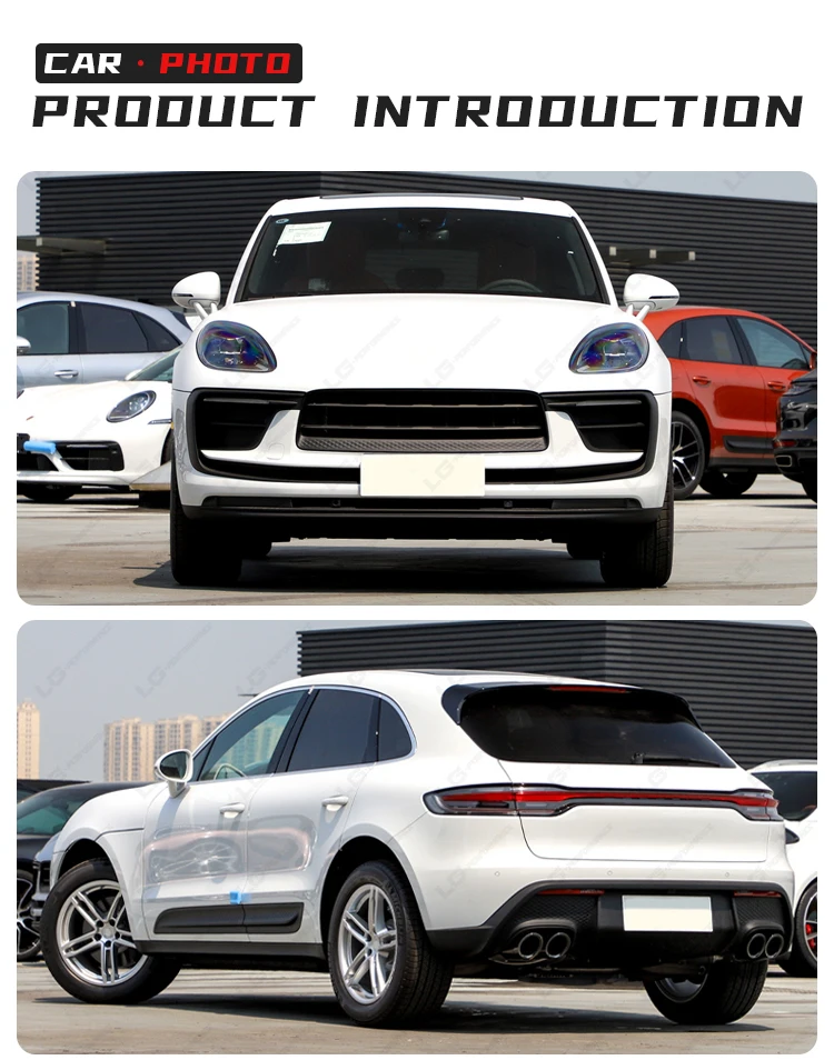 Auto Parts Bodykit Bumper Facelift Front Rear Bumper For Porsche Macan