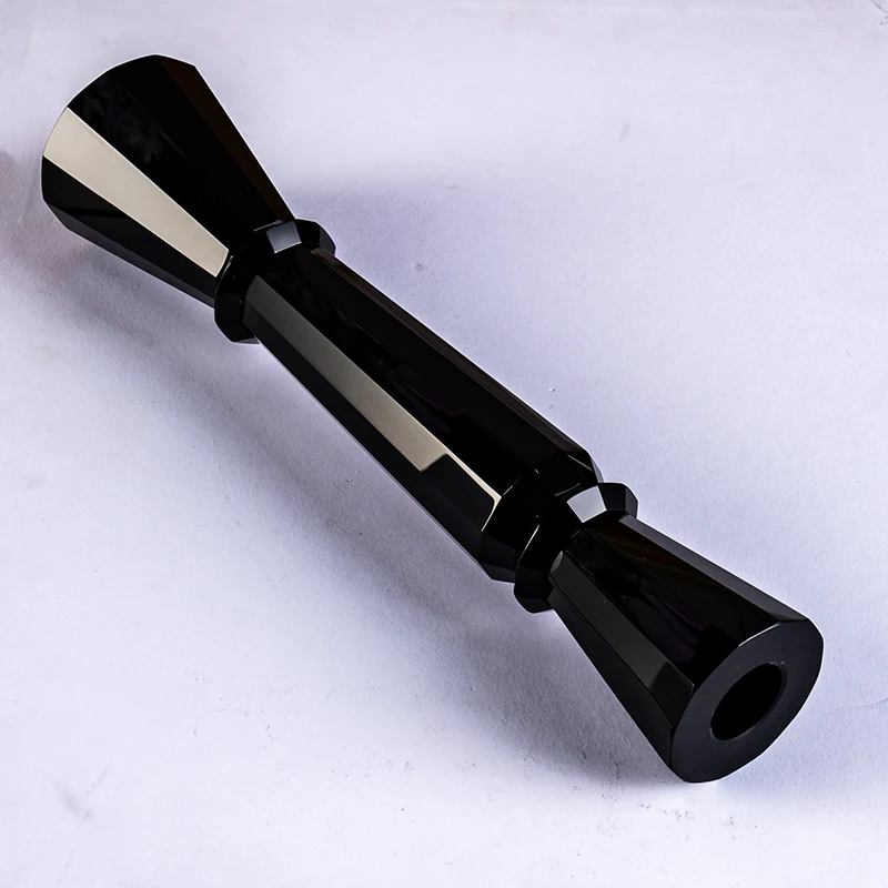 product small bridge high quality black pillar candle holder for wedding home decoration candle holder-9