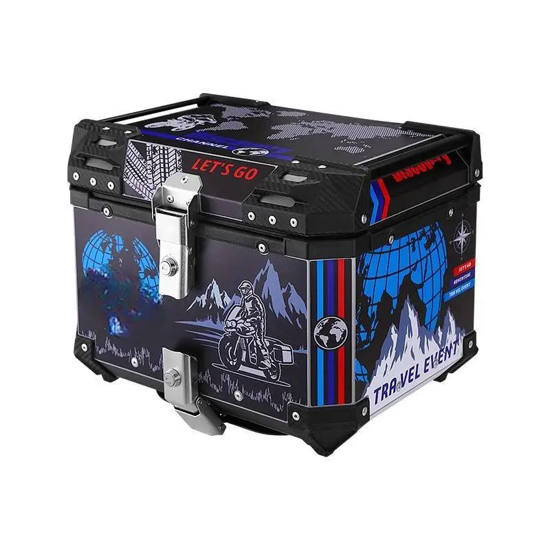 Best Selling Factory Universal Aluminum Large-capacity Motorcycle Box