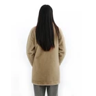Coats Luxury Design Ladies Winter Classic Style Faux Mink Fur Long Coats For Women