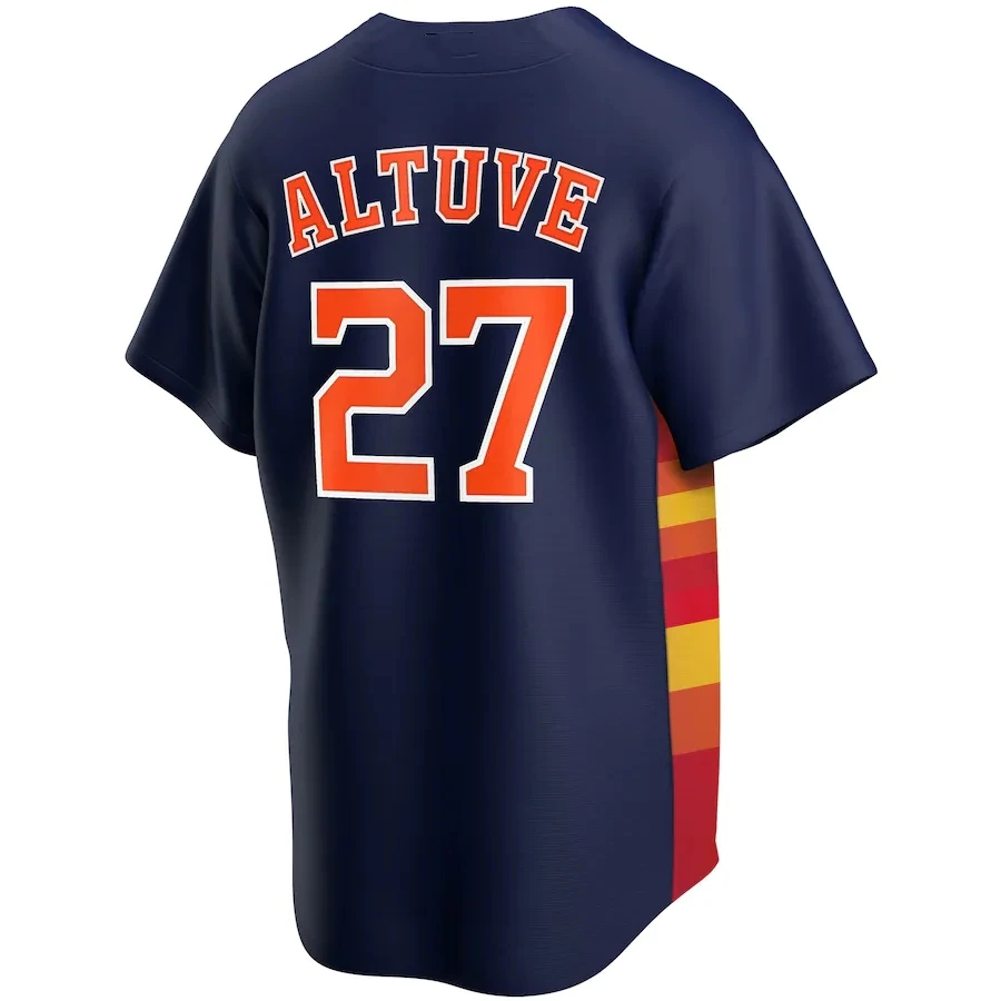 Los Hombres De Houston De La Ciudad De Jersey De Béisbol Venta Al Por Mayor  #27 José Altuve #2 Bregman Alvarez Astro Barato Blanco De Cuero Alta  Calidad Uniforme - Buy Los