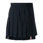 Hot Skirt Girls Summer Hot Fashion Custom Black Skirt High Waisted Pleated Girls Skirt
