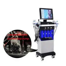 S.W Hydro 14-in-1 Beauty Machine ABS Hydro Facial Cleaner Face Tightening Whitening & Massaging