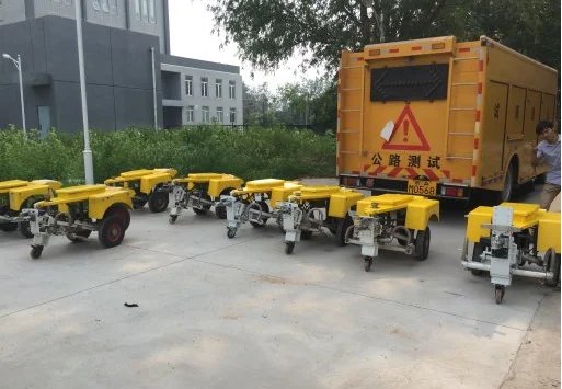 B040 Prueba continua del coeficiente de fricción de la superficie de la carretera en pista y aeropuerto