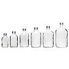 Wine Bottle Bottle In Glass In Stock 350 Ml Glass Flask 12oz Wine Bottle Crew Coffee Recycled Eco-friendly