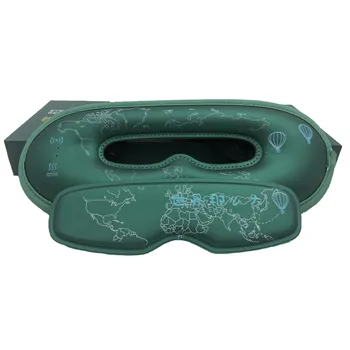 Heat Vibration Sleep Eye Mask, Temperature Vibration Intensity Can Be Adjusted, Visual Area Design Lash Sleeping Eye Mask