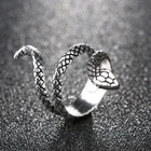 Silver Ring Snake Rings Best Selling Silver Plated Fashion Trend Dainty Vintage Ring Snake Rings