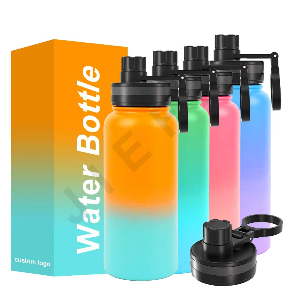 Bicycle Cheap Promotional Black New Car Nice Wide Mouth Vacuum Pink Double Walled Stainless Steel Water Bottle For Running