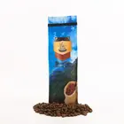 Side Gusset Pouches Eco Friendly Bolsa Packaging Side Gusset 250g 500g 1LB Customized Pouches Coffee Bags With Valve