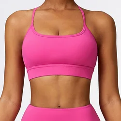 Eco friendly Big Bra Plus Size Womens Underwear  Medium Support Seamless Sports Bra Workout Yoga Gym Bra