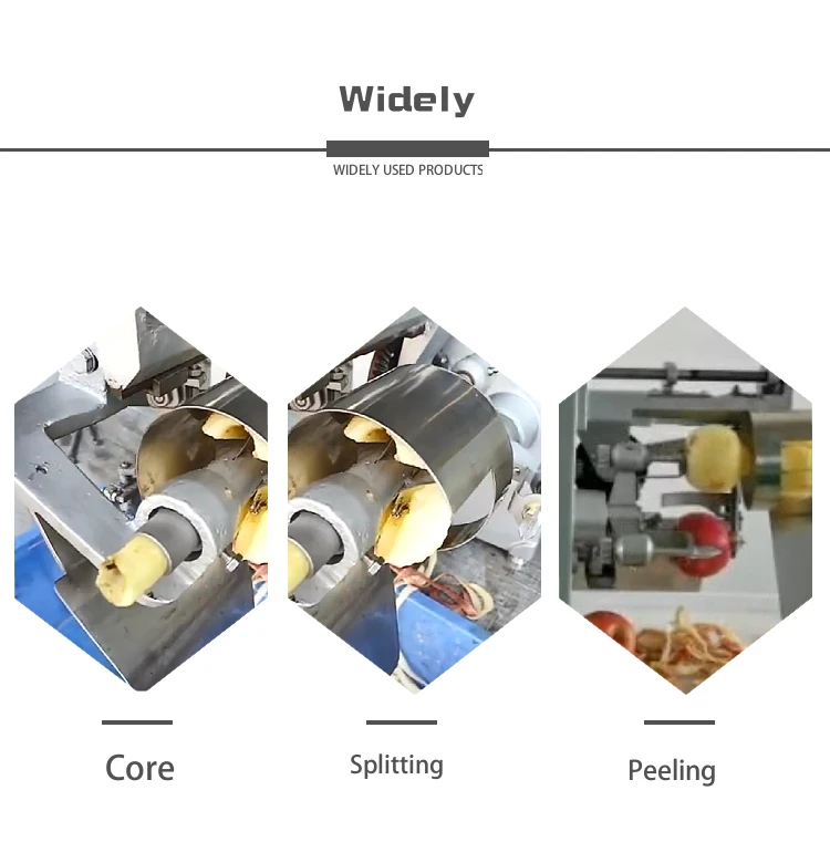 Hot Selling Apple Core Remover Peeling Machine Commercial Apple Peeler Corer Slicer manufacture