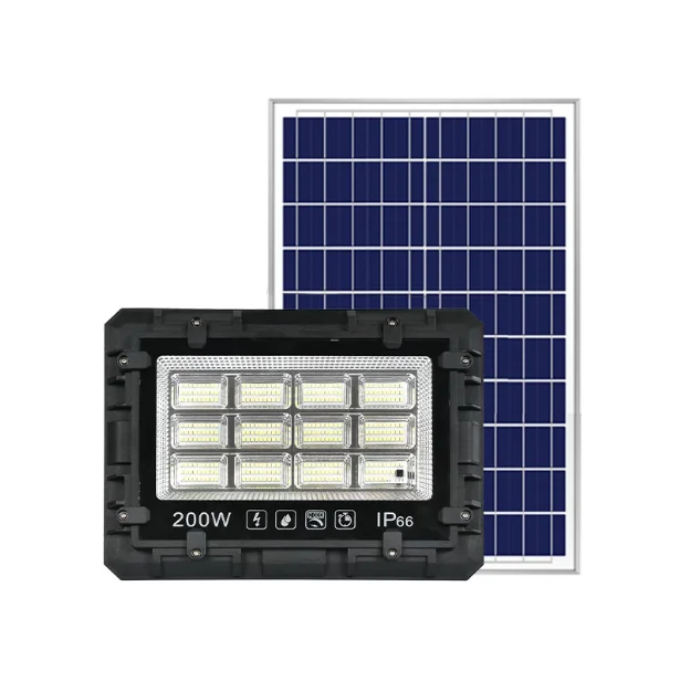 Outdoor Garden Light 100w 200w 300wLed lights decorate the waterproof reflective solar floodlight garden patio