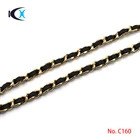 Bag Leather Chain For Handbag Bag Accessories Hardware 120cm Handbag Straps Leather Chain For Shoulder Strap