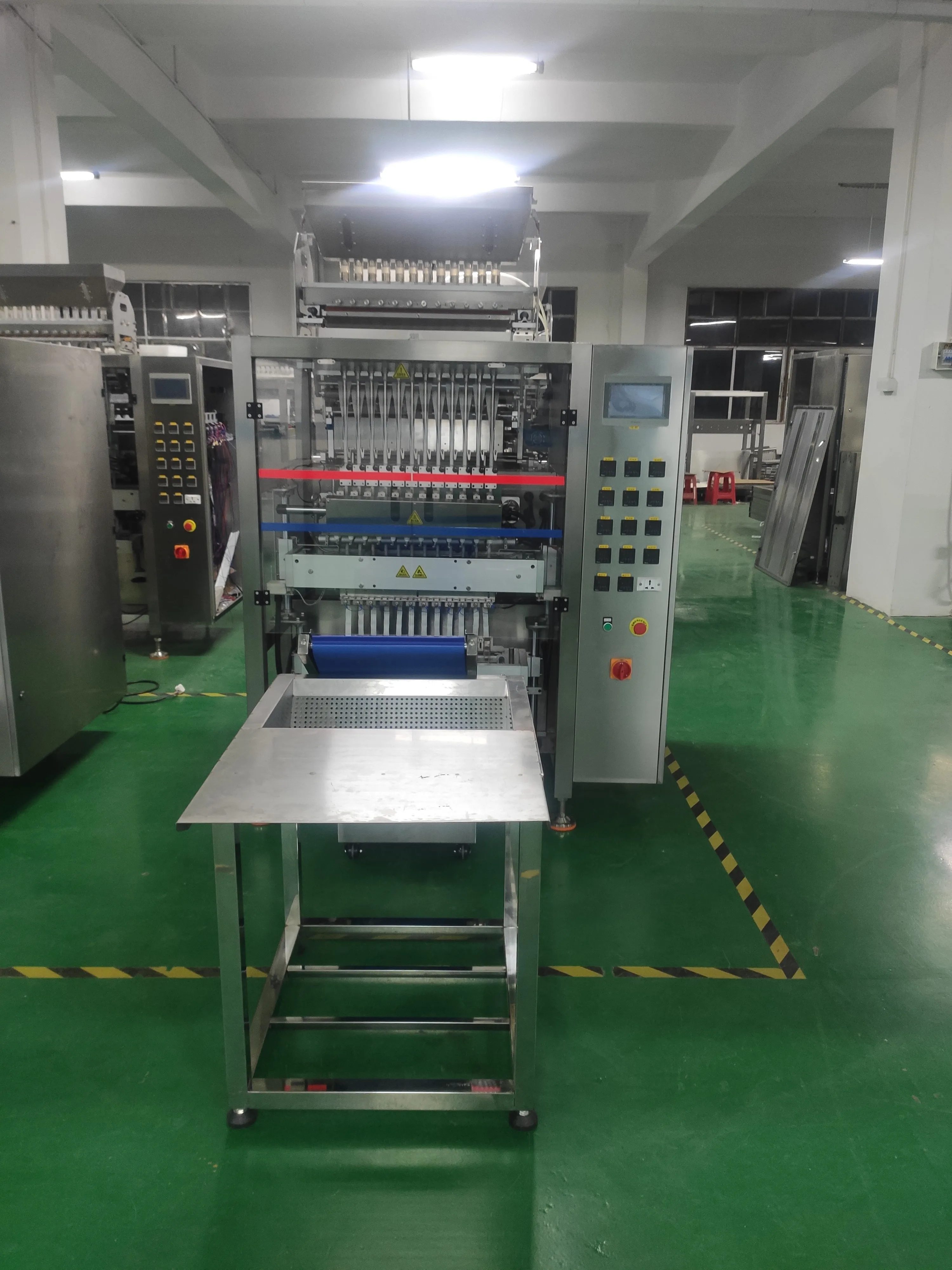 High-Accuracy 6-lane Granule Packaging Machine for Easy To Operate Multi Lane Packing of MSG Vitamin Granules Coffee and Candy
