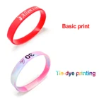 Silicone Bracelet 2022 Custom Eco-Friendly Printed Custom Logo Silicone Bracelet Wrist Band Silicone Wristband
