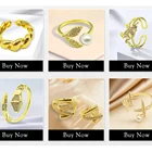 Rings Gold Wedding New Model India Brass Free Size Rings Dainty Gold Wedding Rings Women