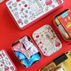 Candy Metal Box Metal Tin Box Customizable OEM Candy Jerry Biscuit Cookie Christmas Tins Metal Tin Box